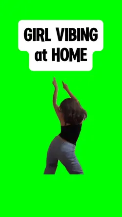 GIRL VIBING at HOME