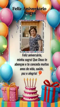 Aniversário Sogra