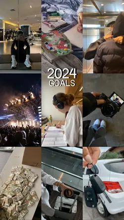 my 2024 goals ✨