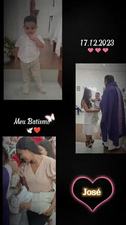 meu batizado