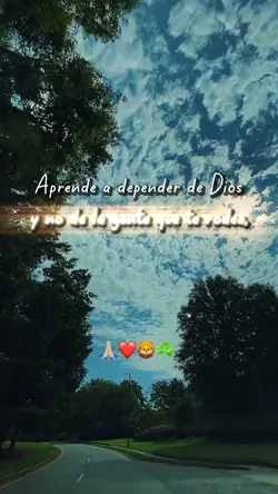 Depende de Dios
