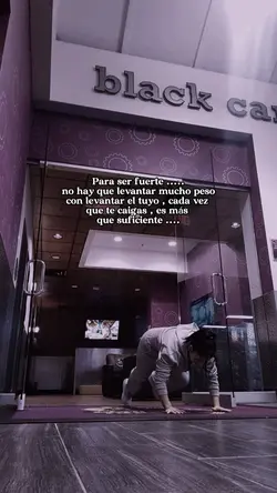 Para ser fuertes .