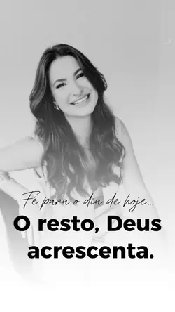 Fé para o dia de hj