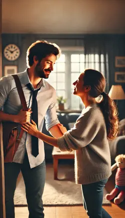 Hard working husband