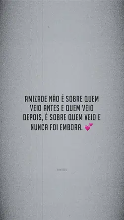 amizade verdadeira 