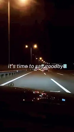 Time to say goodbye 