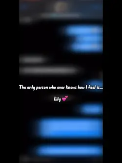 The only person ❤️