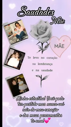 saudades mãe