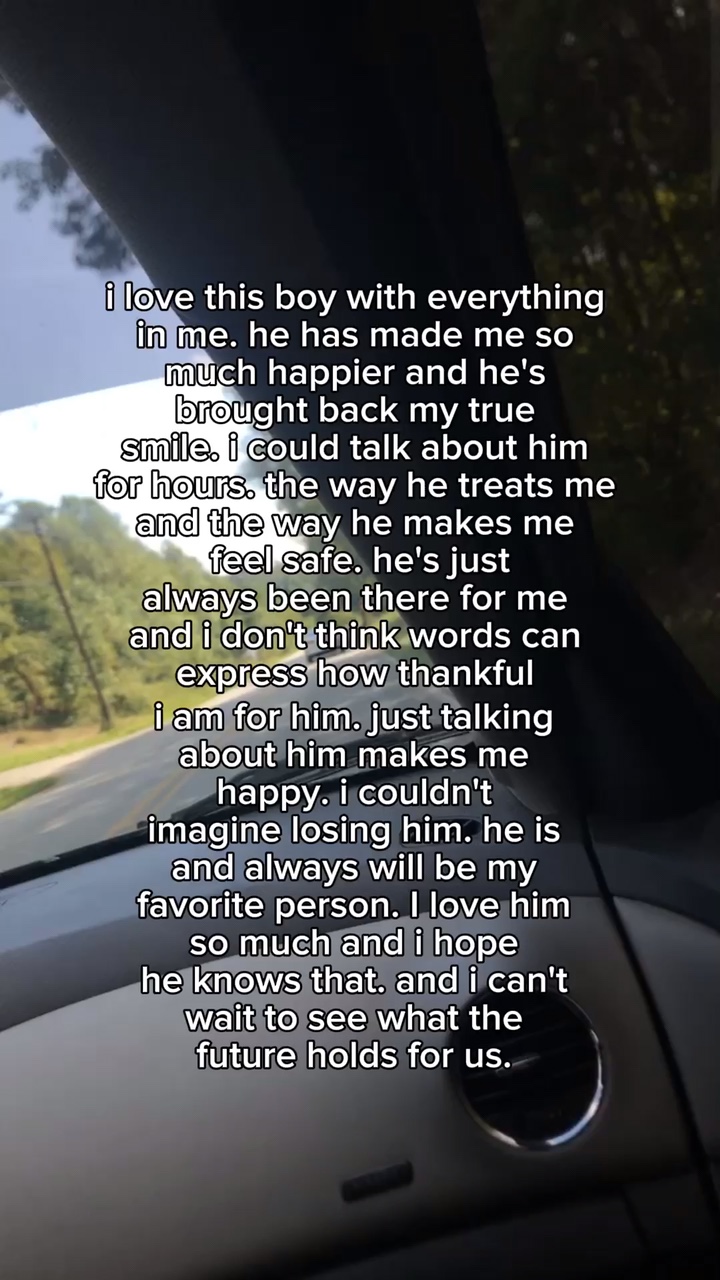 he makes me happy 