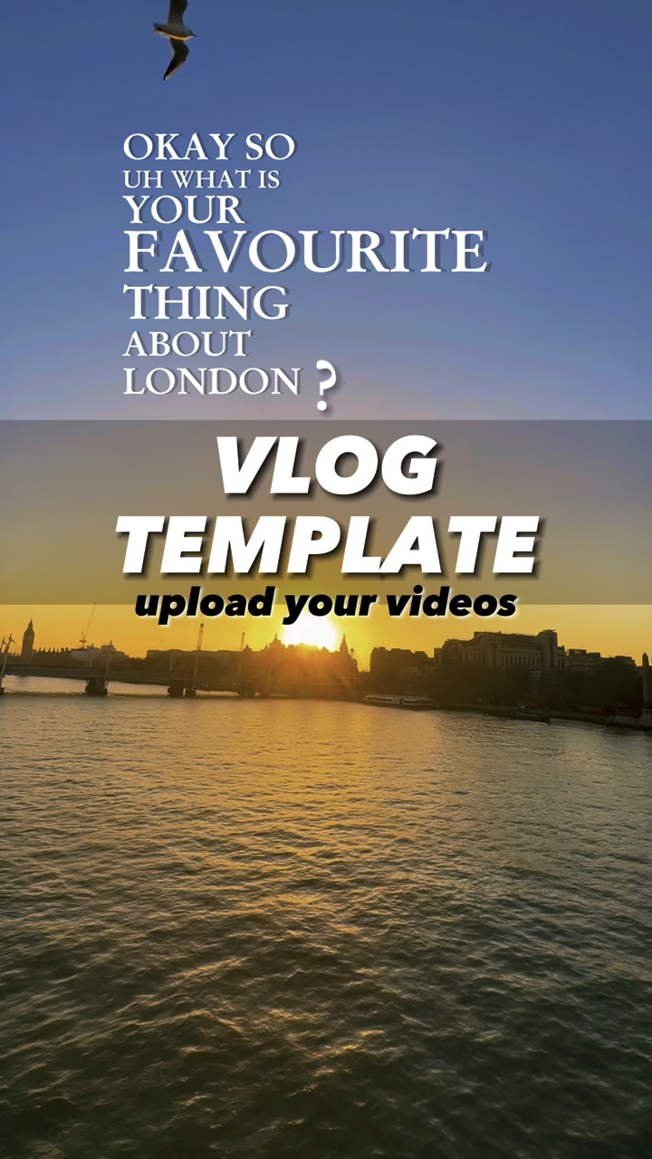 London Vlog Template