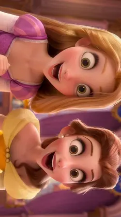 Rapunzel + Belle duo
