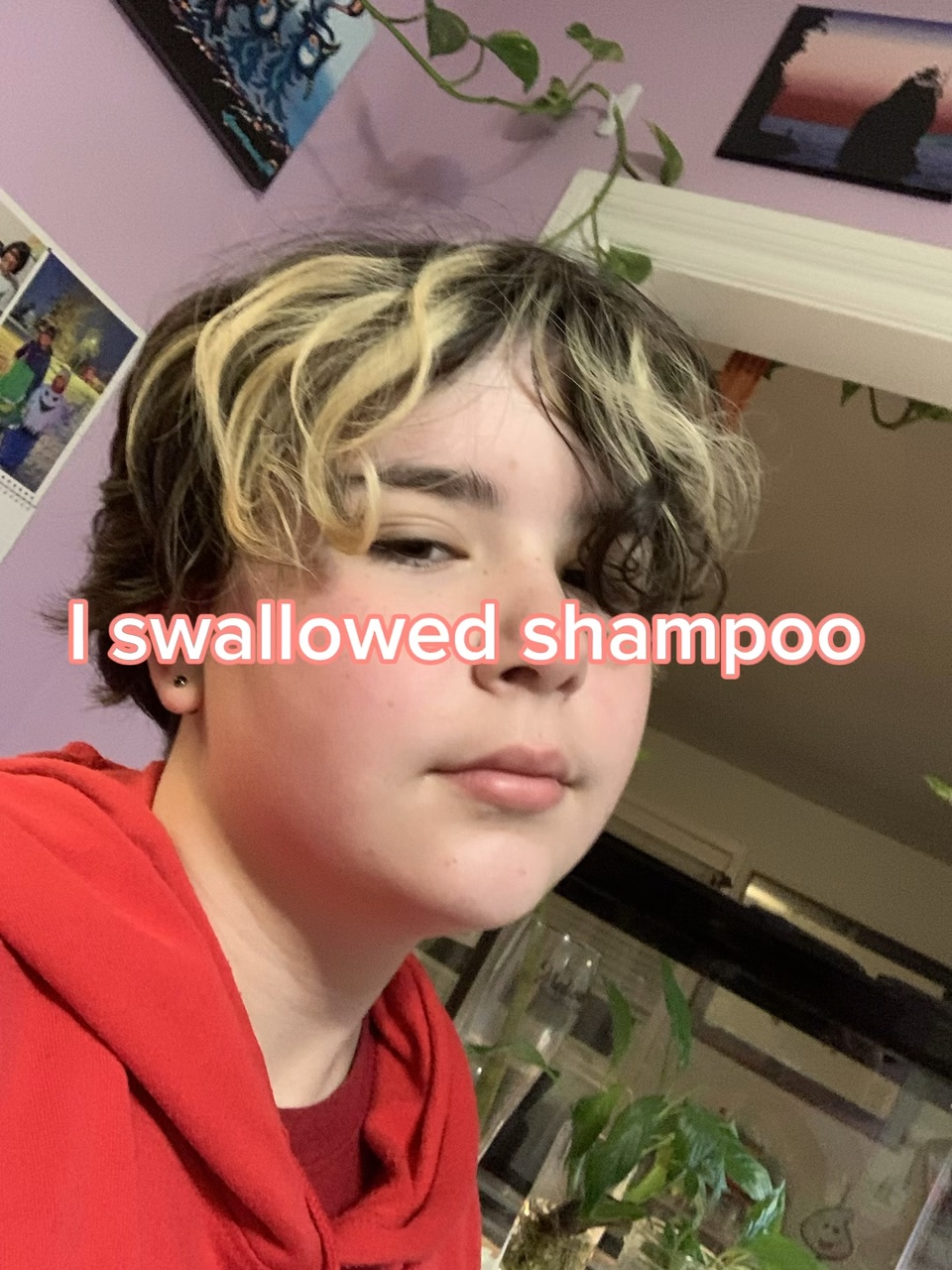 I swallowed shampoo