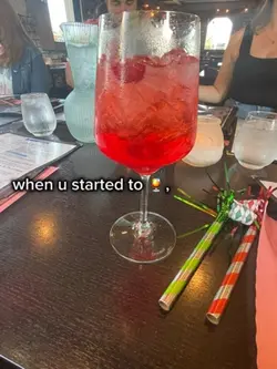 drink after drink. 😵‍💫