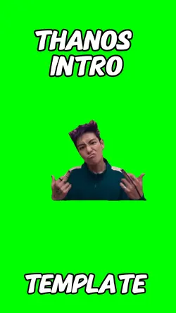 Thanos intro 