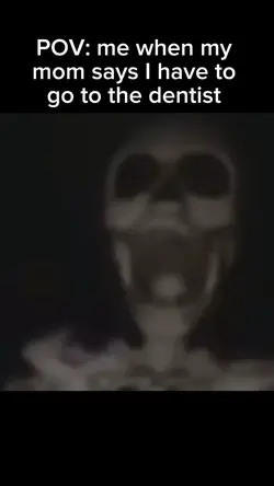Skeleton on fan meme