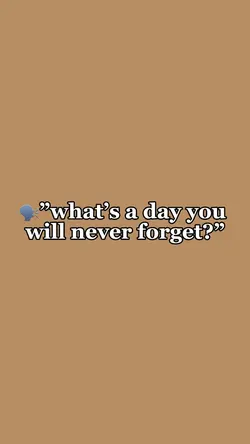 You