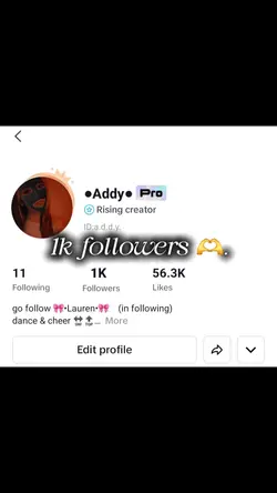 1k followers!!