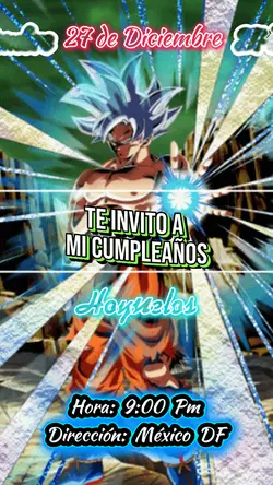 Kameha Goku Cumple