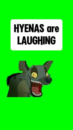 HYENAS ARE LAUGHING