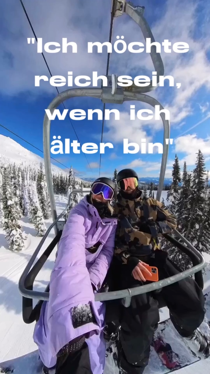 Wenn ich älter bin..