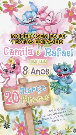  Stitch e Angel
