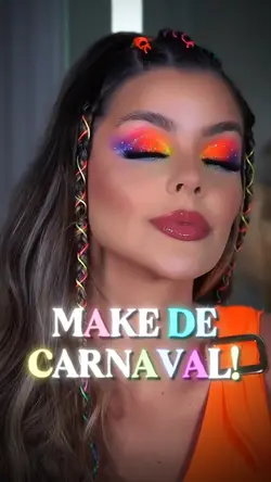 Maquiagem carnaval 🏆