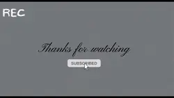 Thanks for watching
