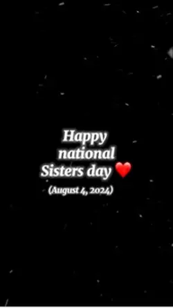 Happy sister day !! 