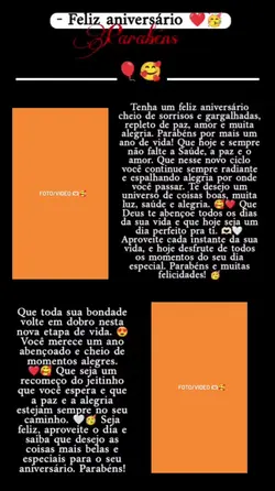 feliz aniversário