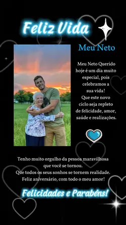Parabéns Meu Neto