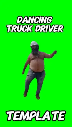 Dancing truck driver