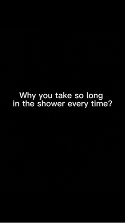 Singing in shower