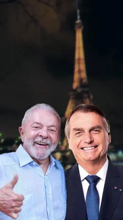 selfie com papai Lul