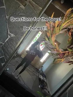 Questions for boys!