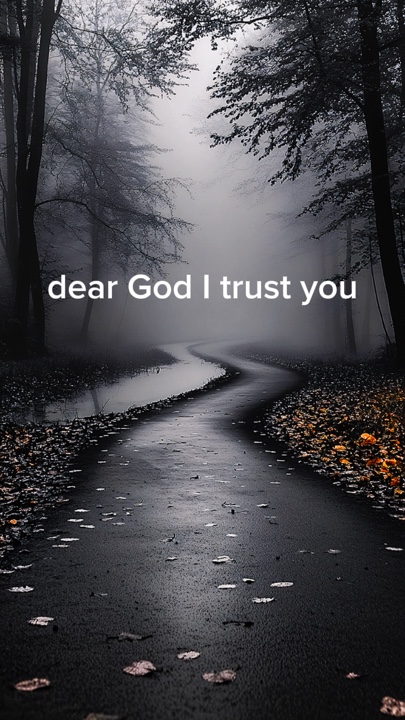 God I trust you