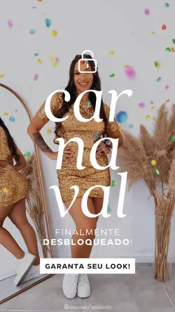 Loja carnaval look