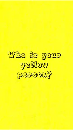 Your Yellow person 💛