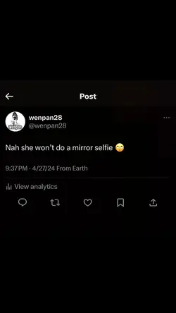 Mirror selfi