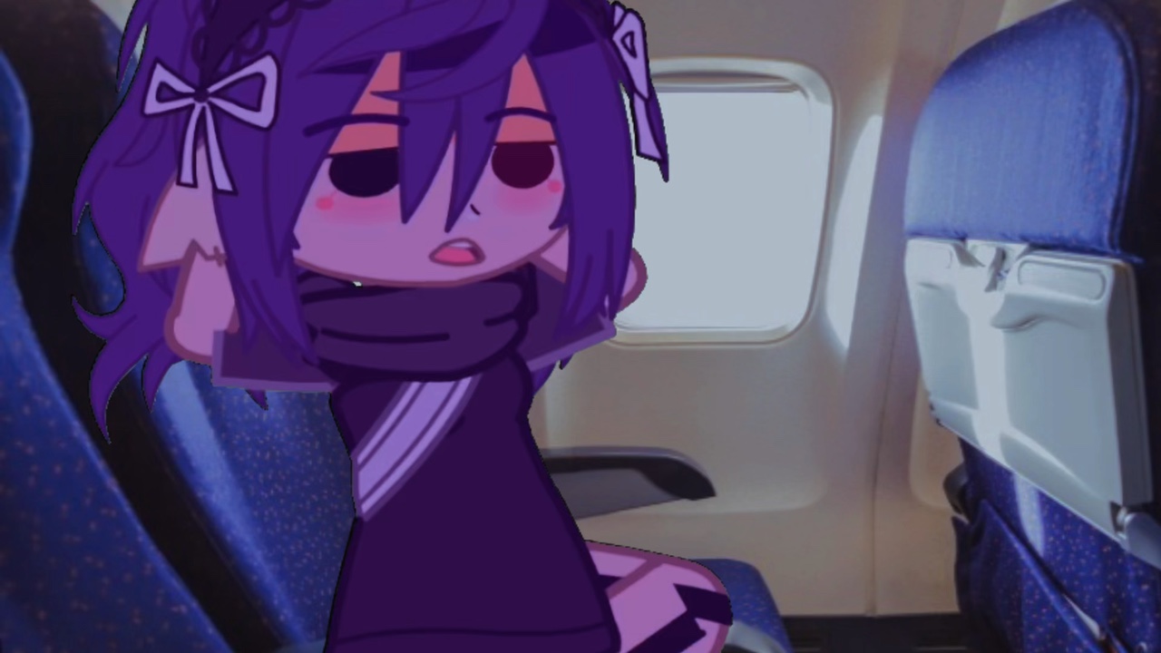 Me on a airplane-…