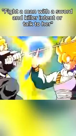 Goku and Trunks Meme