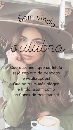 Bem vindo outubro 