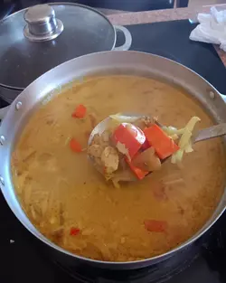 Chicken Curry Soup 
