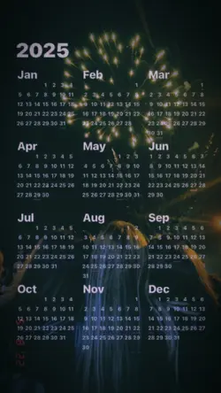 2025 calender