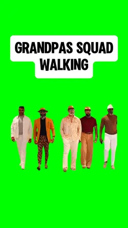 GRANDPA SQUAD WALKIN