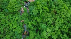 Passeio de drone