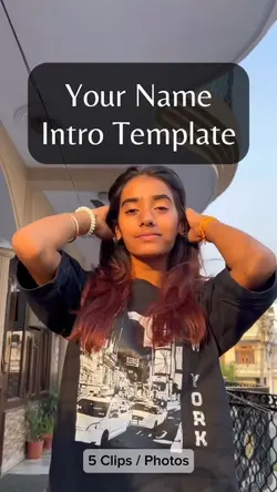 Your Name Template 👋