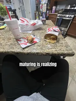 maturing is realizin