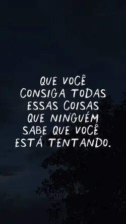 que vc consiga