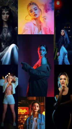 38 photos template 