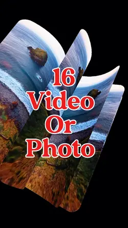 16 video or photo 